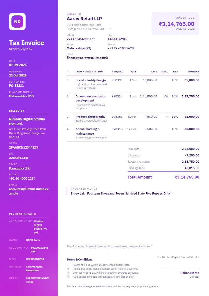 Plum Sidebar template